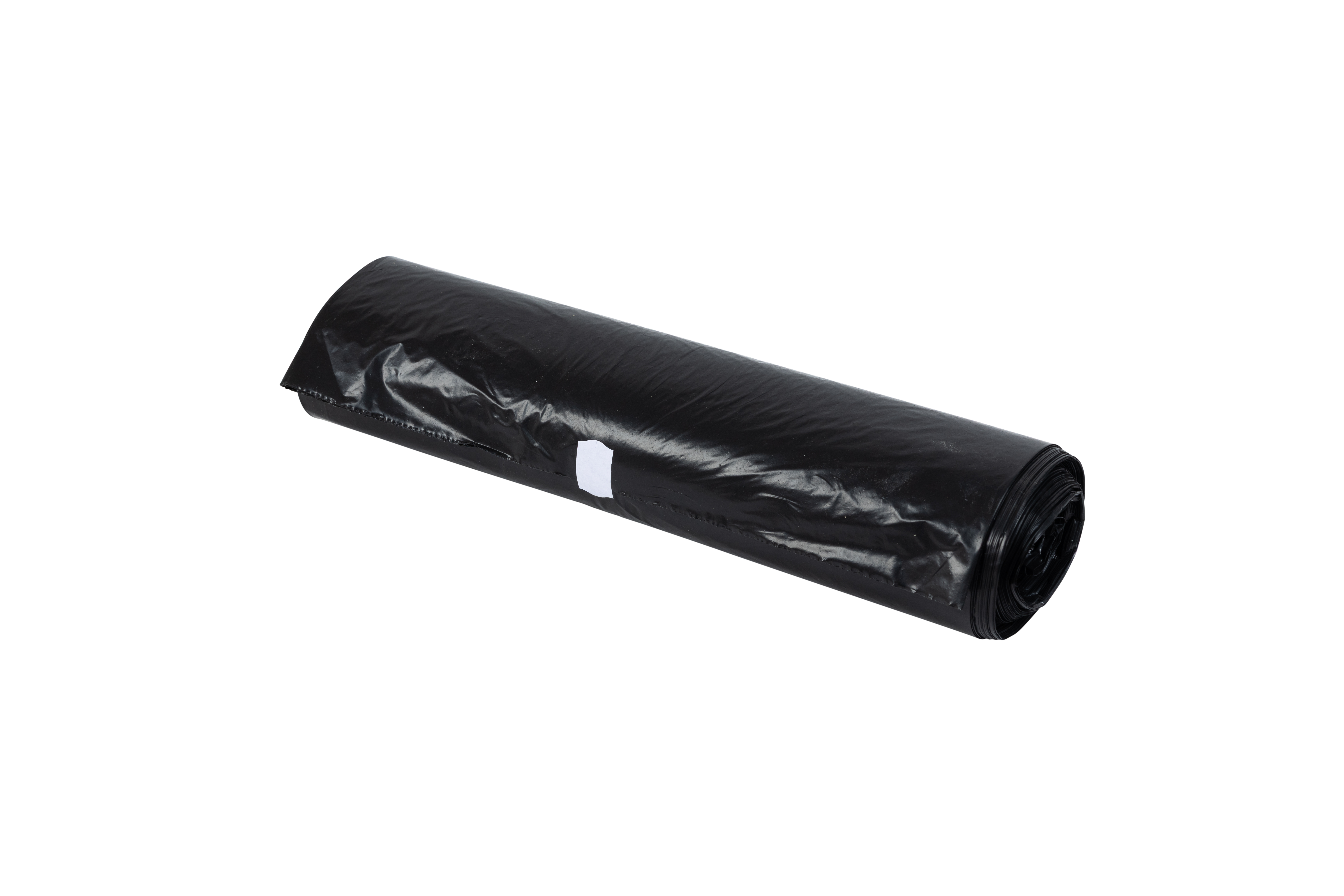 Abfallsäcke – Rolle mit Griffloch – passend für Schwingdeckel-Modelle Schwarze Rolle Abfallsäcke, kompakt aufgerollt, geeignet für Schwingdeckeleimer – ohne sichtbaren Aufdruck